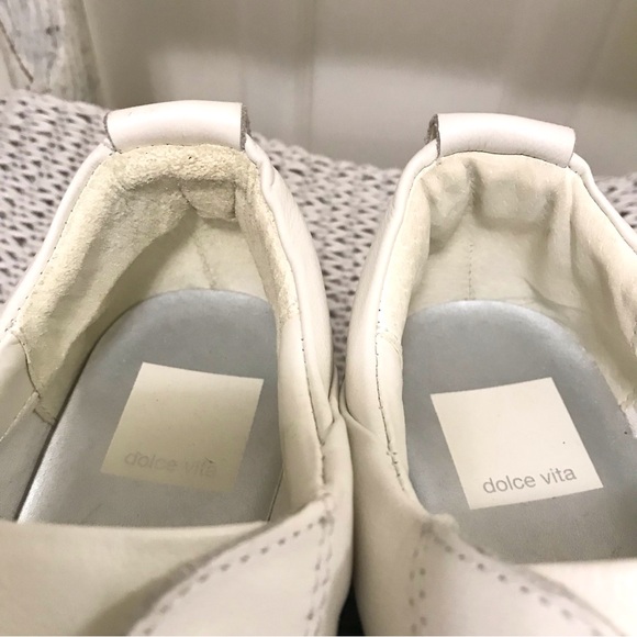 Dolce Vita White and Tan Platform Shoes - Picture 14 of 16